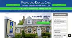 Desktop Screenshot of frankforddentalcare.com